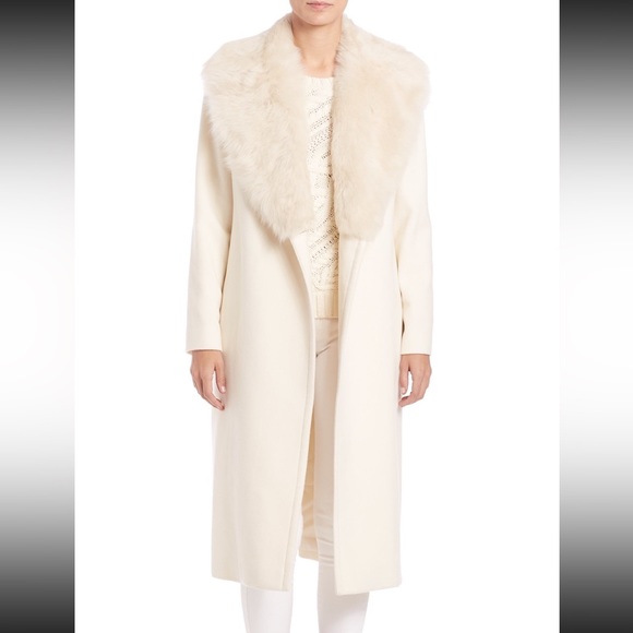 Ralph Lauren • Shearling Wool Trench Coat - Picture 13 of 16